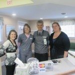 The crew - Meredith Batley, Anastasia Snow, Dr. Medina and Autumn Therrien