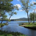 overlooking Senebec Lake in Appleton, Maine