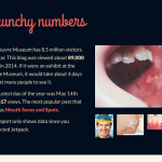Crunchy numbers - Wordpress Jetpack Yearly Report -2014